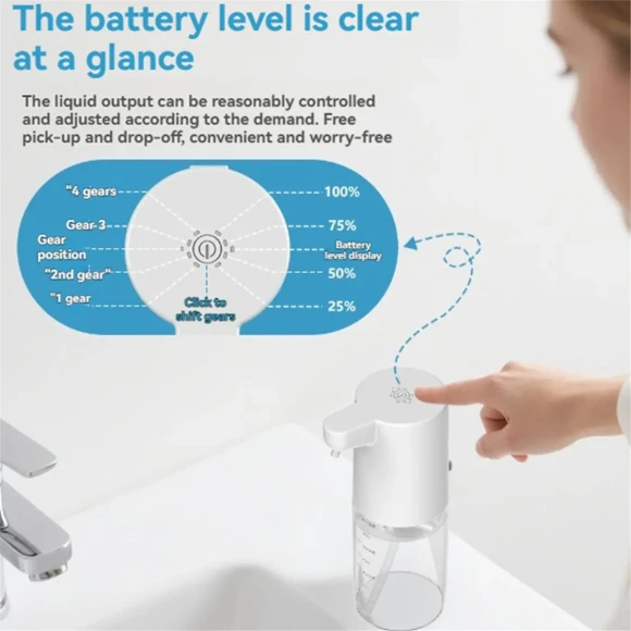 USB Foam Soap Dispenser — Automatic Soap Dispenser