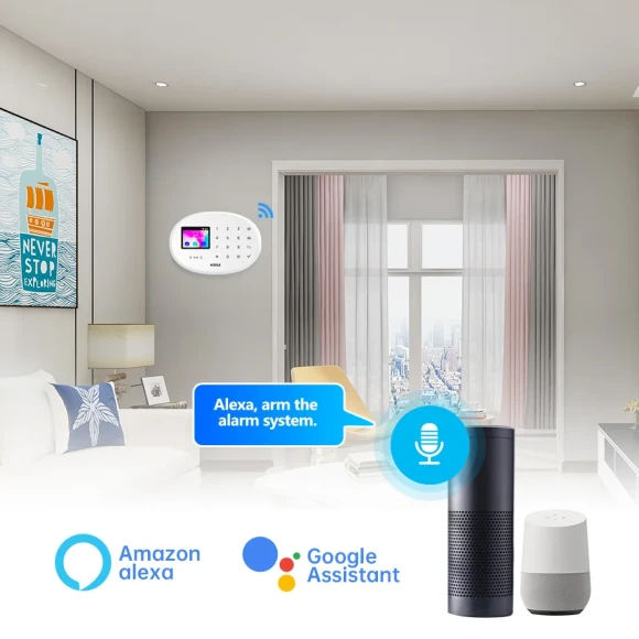 Wireless home alarm kit — Security Monitoring, KERUI