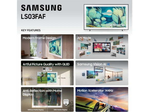 65-inch QLED TV — Smart TV, Samsung