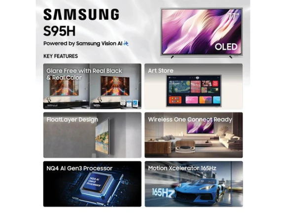 77-inch OLED Smart TV — Smart TV, Samsung