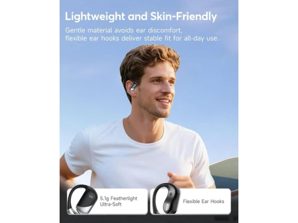 Open-Ear Bluetooth Translation Earbuds — Wireless Earbuds, Paekole