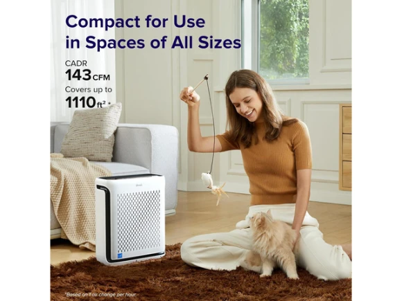 Air Purifier, White — Air Purifier, TEMAGICH