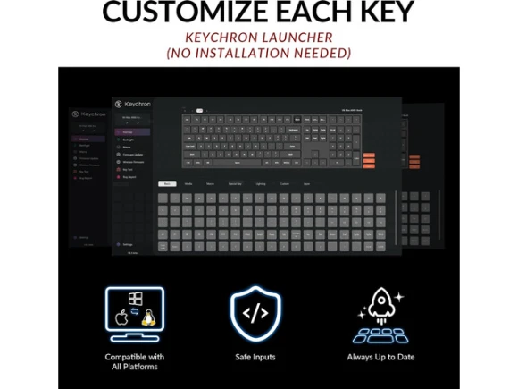 Wireless Mechanical Keyboard — Bluetooth Keyboard, Keychron