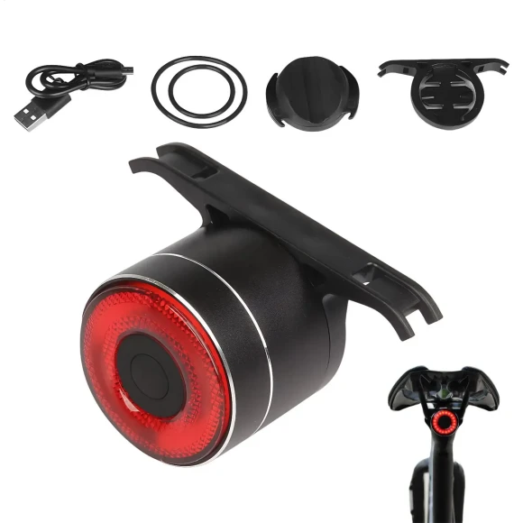 Bicycle Rear Brake Light — Smart Bike Light