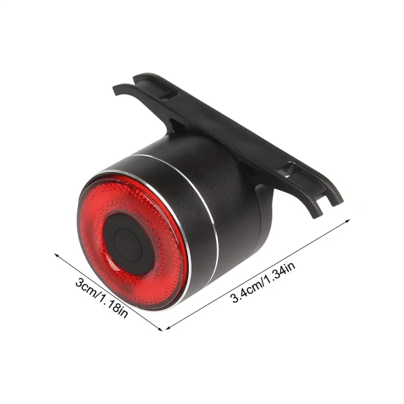 Bicycle Rear Brake Light — Smart Bike Light