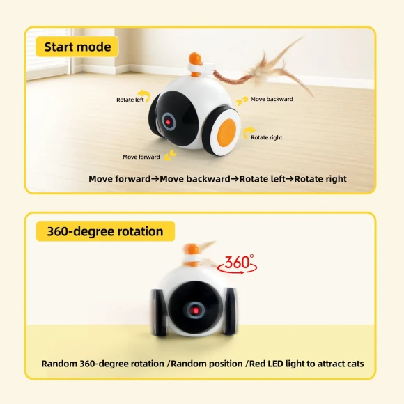 Interactive Cat Toy — Automatic Cat Toy