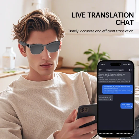Smart Glasses — Wireless Earbuds