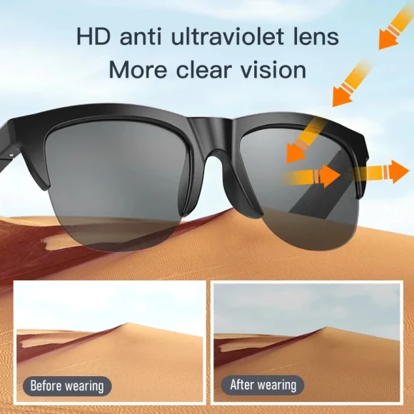 Bluetooth Sunglasses — Wireless Earbuds