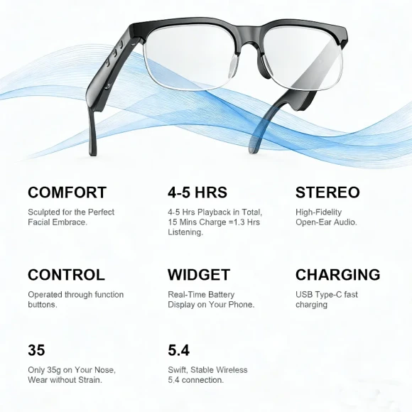 Smart Audio Glasses — Smart Glasses