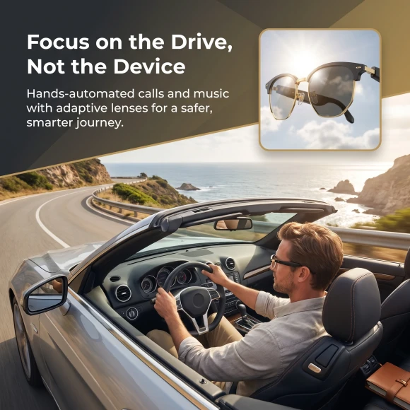 Photochromic Smart Audio Glasses — Smart Glasses