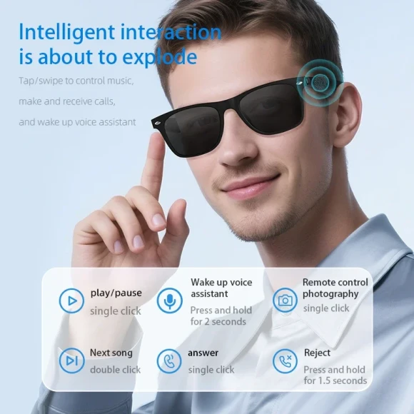 Bluetooth Sunglasses — Smart Glasses