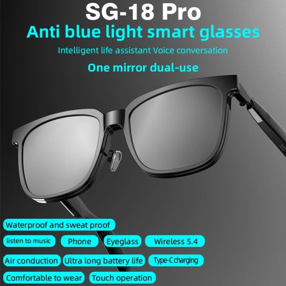Smart Bluetooth Glasses — Smart Glasses
