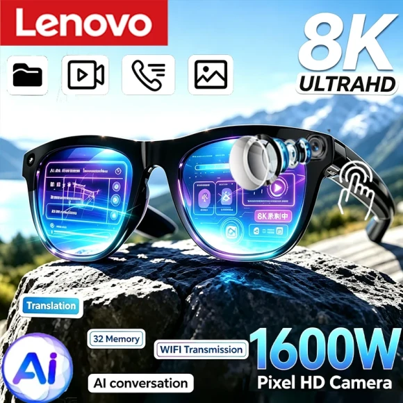 Smart Recording Glasses — Smart Glasses, Lenovo