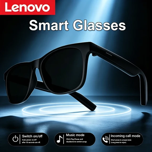 Wireless Bluetooth Smart Glasses — Smart Glasses, Lenovo