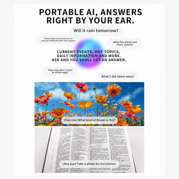 AI Smart Translation Glasses — Smart Glasses