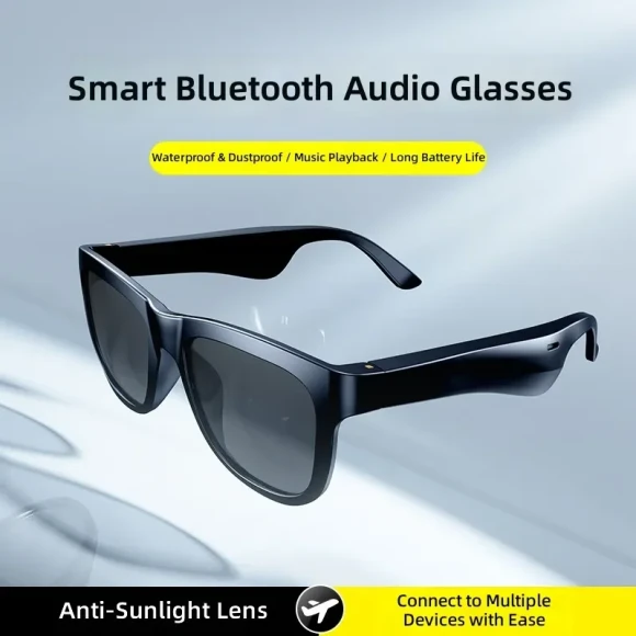 Wireless smart Bluetooth glasses with open-ear headphones — Smart Glasses