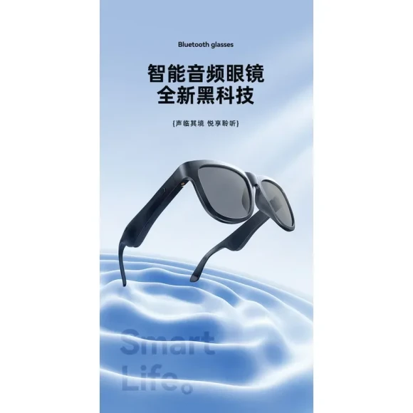 Wireless smart Bluetooth glasses with open-ear headphones — Smart Glasses