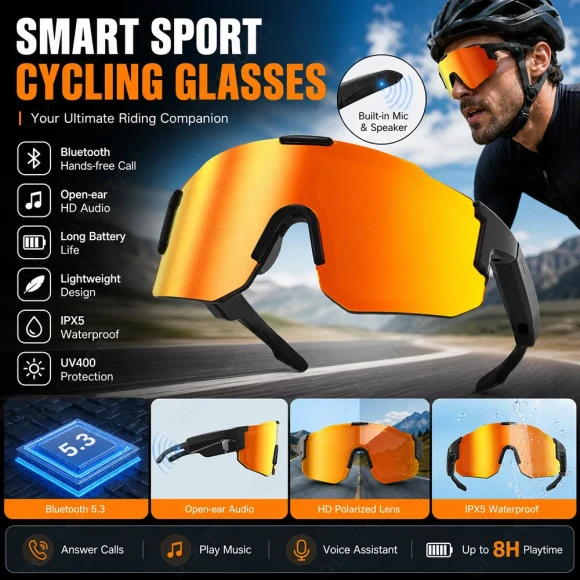 Bluetooth Smart Glasses with Audio — Smart Glasses