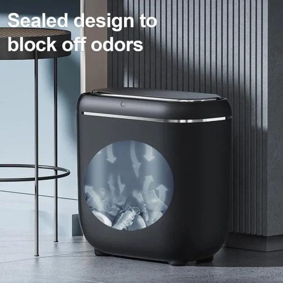 Slim Motion-Activated Trash Container — Smart Trash Can