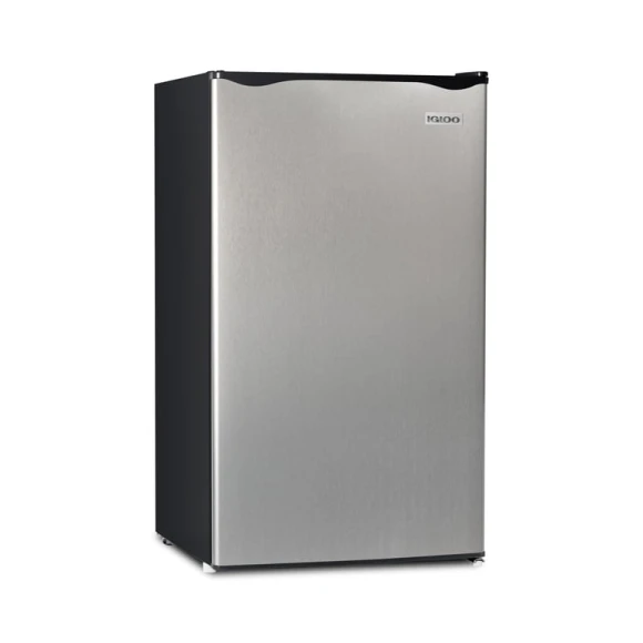 3.2 Cu.Ft. Compact Refrigerator with Freezer - Slide Out Glass Shelf, Igloo