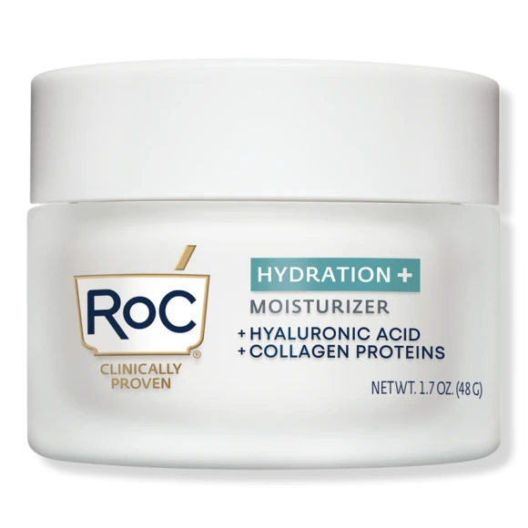 Hyaluronic Acid Moisturizer Face Cream with Retinol Eye Cream, RoC