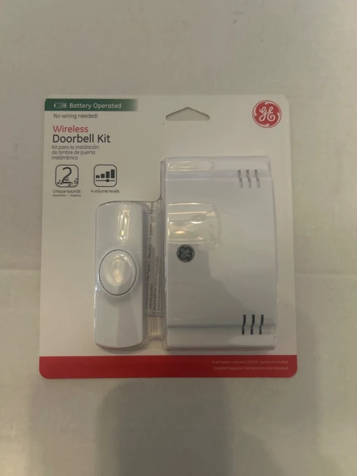 Wireless Doorbell Kit — Video Doorbell, GE