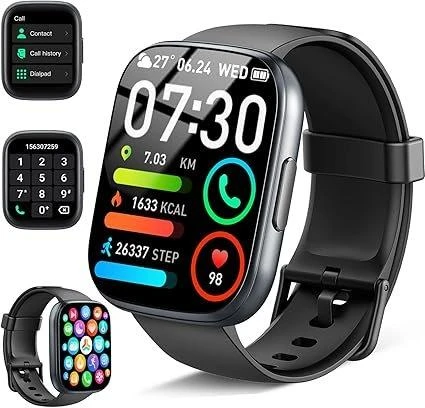1.95" Smartwatch with Bluetooth Calls, 110+ Sports Modes, Heart Rate Monitor — Smart Watch, Cillso