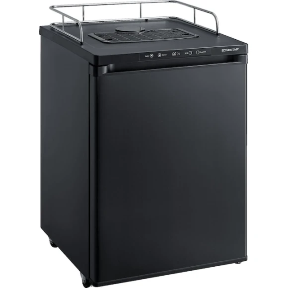 24 Inch Wide Kegerator Conversion Refrigerator for Full Size Keg, EdgeStar