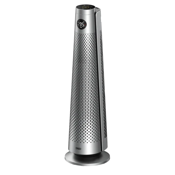 30" Electric Space Heater with Remote, 120° Oscillation, Adjustable Thermostat, Dreo