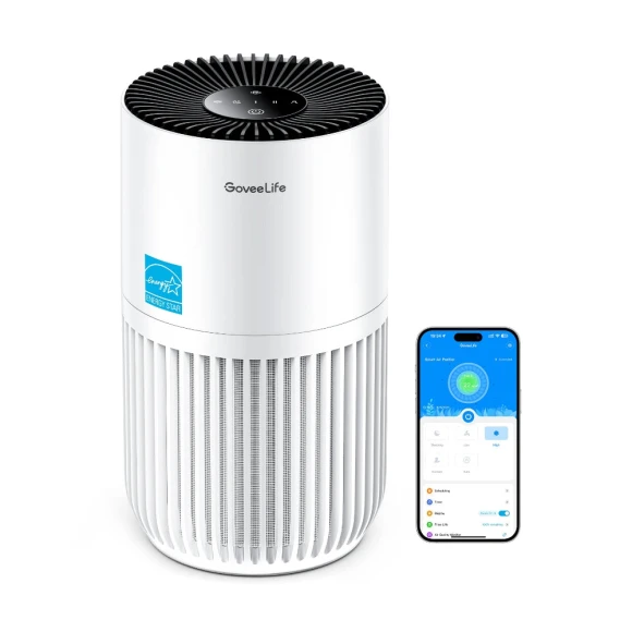 Mini Air Purifier with HEPA Smart Filter, App & Alexa Control — Air Purifier, GoveeLife