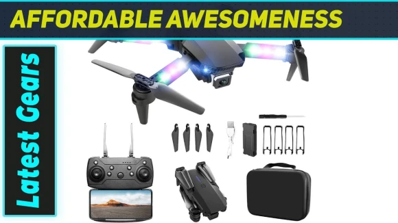 Foldable Mini FPV Drone with Camera — Drone, BEZGAR