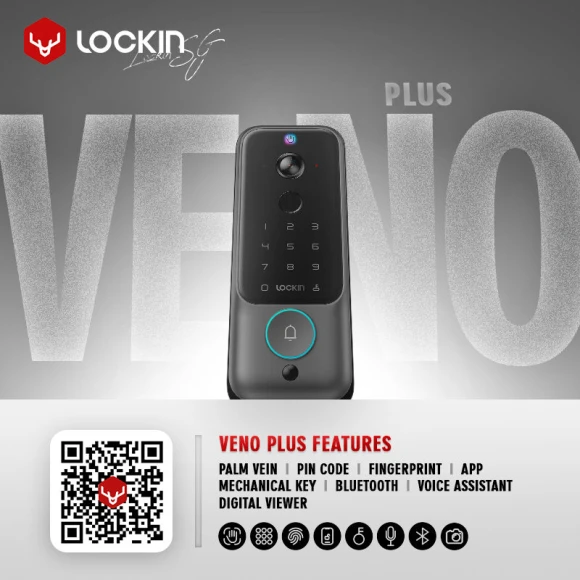 Palm Vein Video Smart Lock — Smart Lock, Lockin