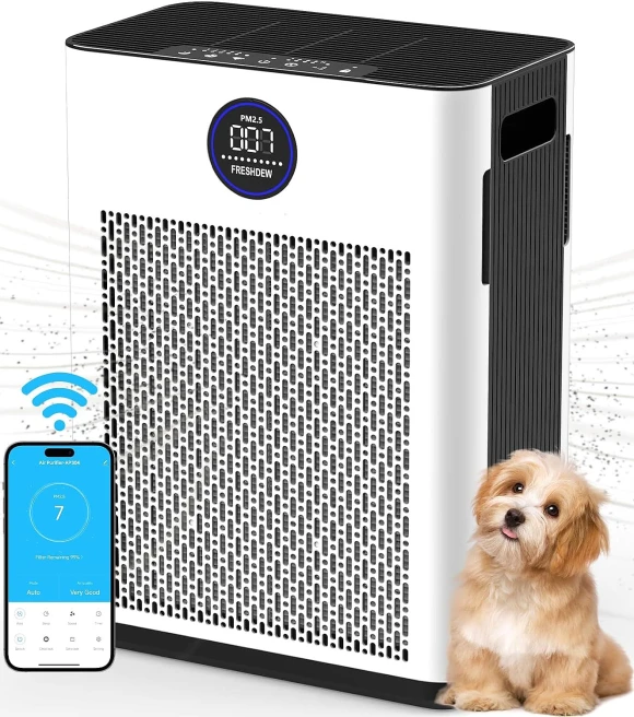 True HEPA Air Purifier with Smart WiFi Control — Air Purifier, FRESHDEW