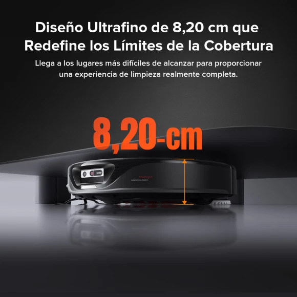 Ultra-Slim Robot Vacuum and Mop Combo with 3D Sensing Tech — Robot Vacuum, Roborock