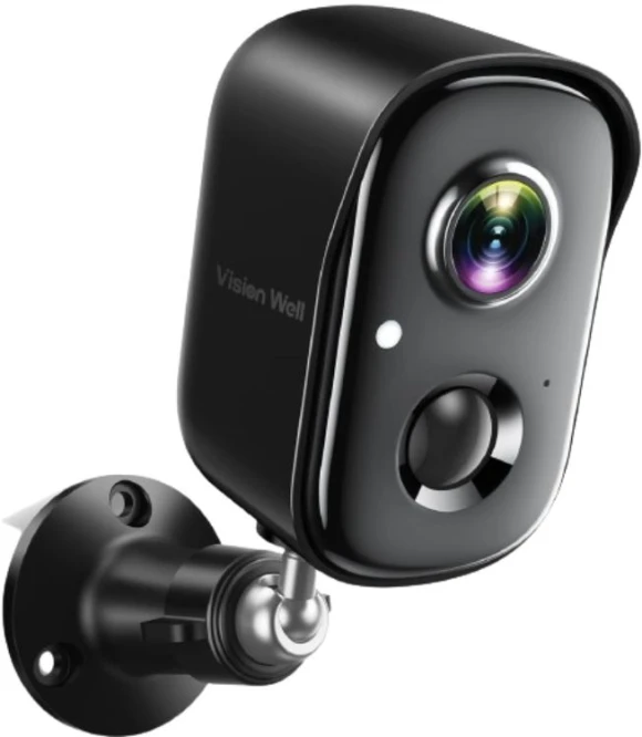 Wireless Outdoor Security Camera — Security Camera, VISION WELL