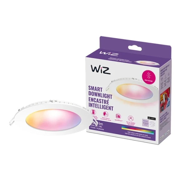 6-inch Slim Color Downlight, WiZ Connected