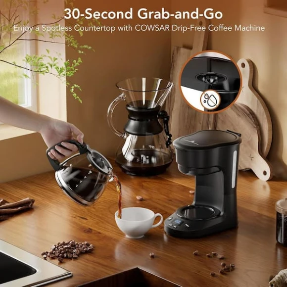 Compact Coffee Machine — Coffee Maker, COWSAR