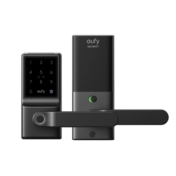 Keyless Fingerprint Door Lock with Handle — Smart Lock, eufy Security