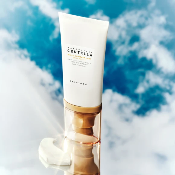 Madagascar Centella Air-fit Suncream Light, SKIN1004
