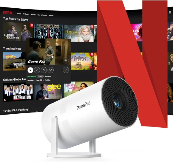 Mini Projector with WiFi and Bluetooth — Smart Projector, XuanPad