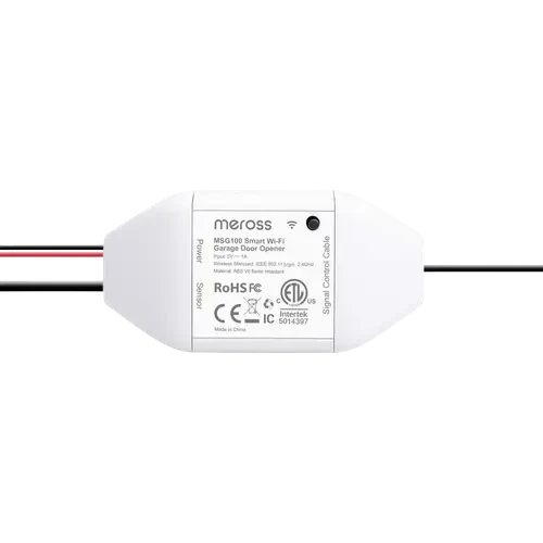 Smart WiFi Garage Door Opener Remote, meross