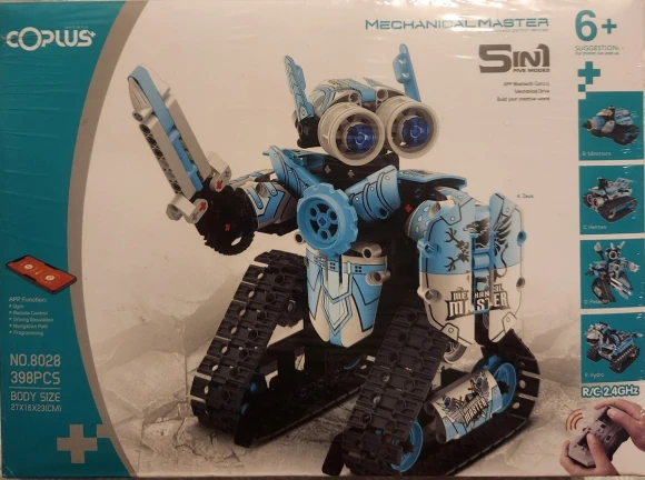 STEM RC Robot Building Kit — Coding Robot, Opmind