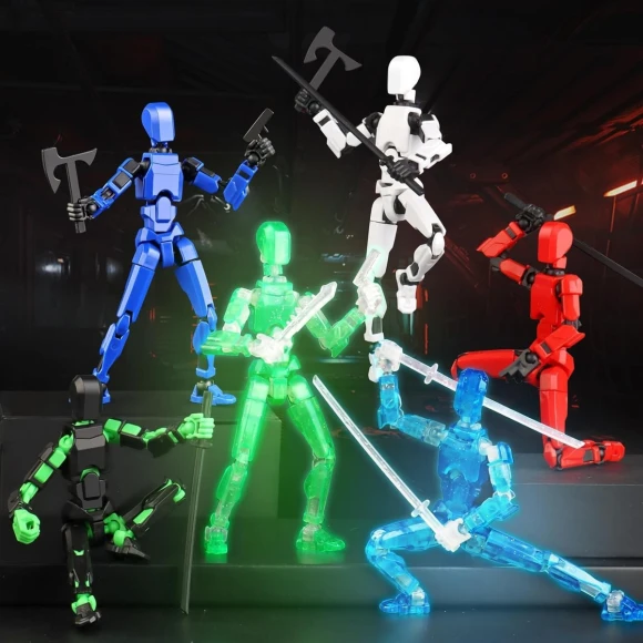 Titan 13 Action Figure Set, Bozobo