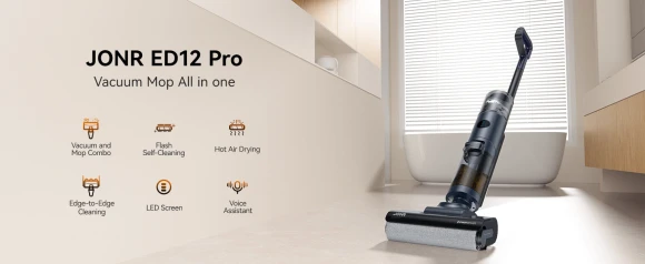 Wet Dry Vacuum Cleaner and Floor Washer, JONR