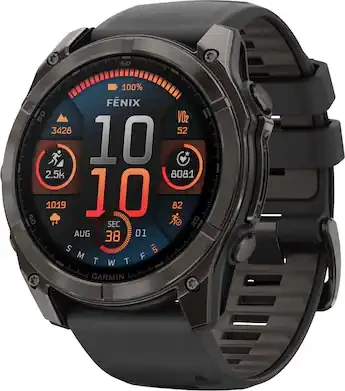 Premium Multisport GPS Smartwatch with AMOLED Display and LED Flashlight — Smart Watch, Garmin