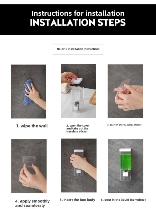 Touchless Wall-Mounted Soap Dispenser — Automatic Soap Dispenser