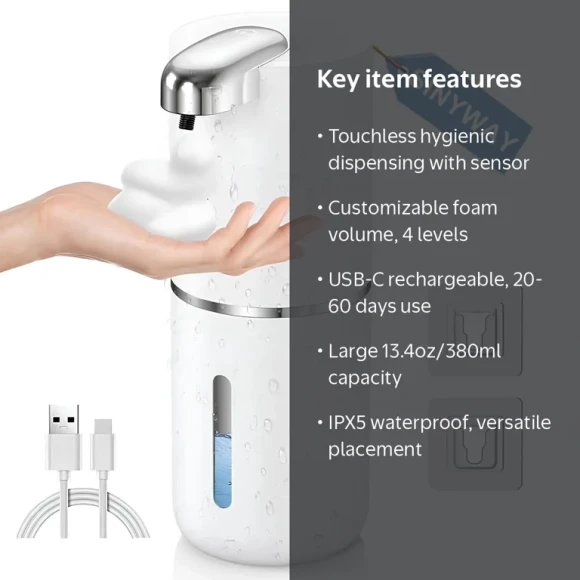 Automatic Foaming Soap Dispenser — Automatic Soap Dispenser