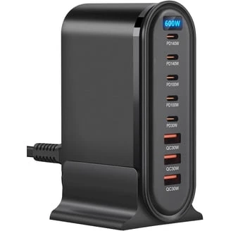 8 Port USB C Fast Charging Station, Perhanmm
