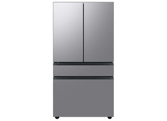 29 Cu. Ft. Bespoke Stainless Steel 4-Door French Door Refrigerator, Samsung