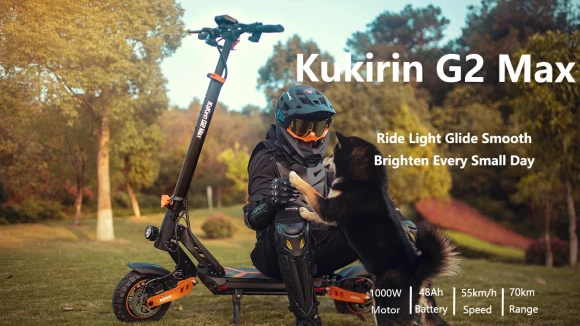 Electric Scooter with Seat — Electric Scooter, KugooKirin